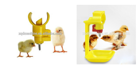 Plastic Chicken water nipple drinkers for quail broilers poultry farming