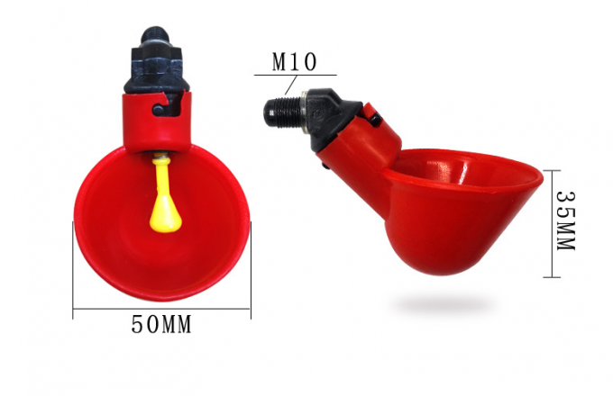 Hayvan Çiftliği Aletleri Otomatik Tavuk Kuş Kümesi Kanatlı Su Suluk Plastik Tavuk Civciv Kümes Nipeli Suluk Damla 2