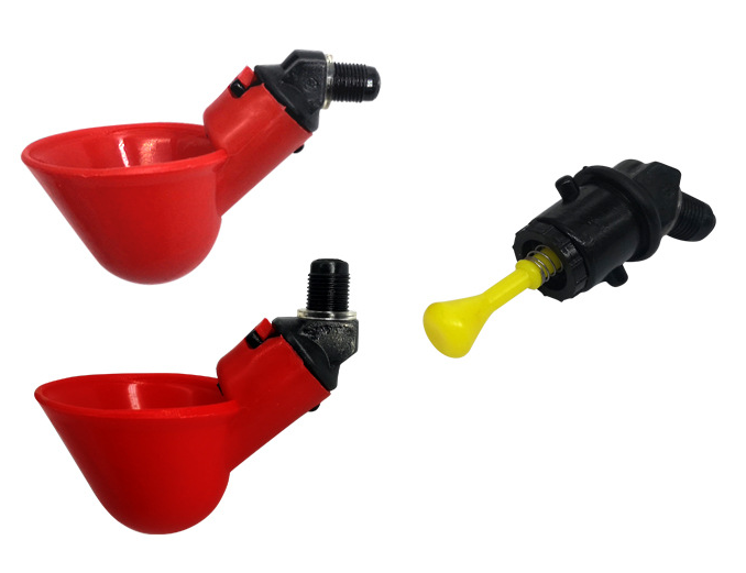 Hayvan Çiftliği Aletleri Otomatik Tavuk Kuş Kümesi Kanatlı Su Suluk Plastik Tavuk Civciv Kümes Nipeli Suluk Damla 3