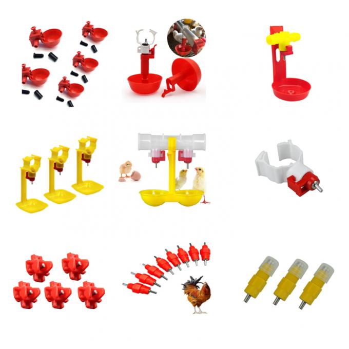 Nipel İçme Sistemi Piliçler Kümes İçme Hattı 50mm-250mm Tüp 6